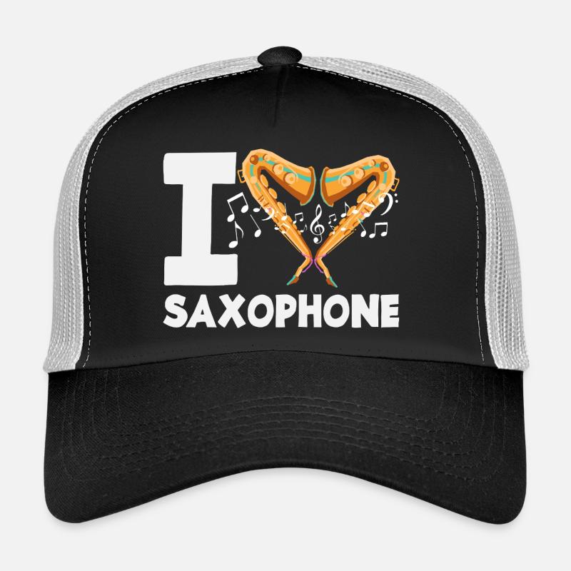 J’adore le saxophoniste Casquette trucker 