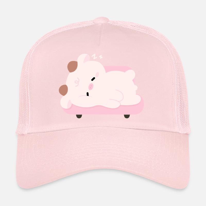 Vache fatiguée Casquette trucker 