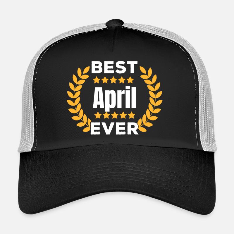 Beste April aller Zeiten Legende Name Geschenk Trucker Cap