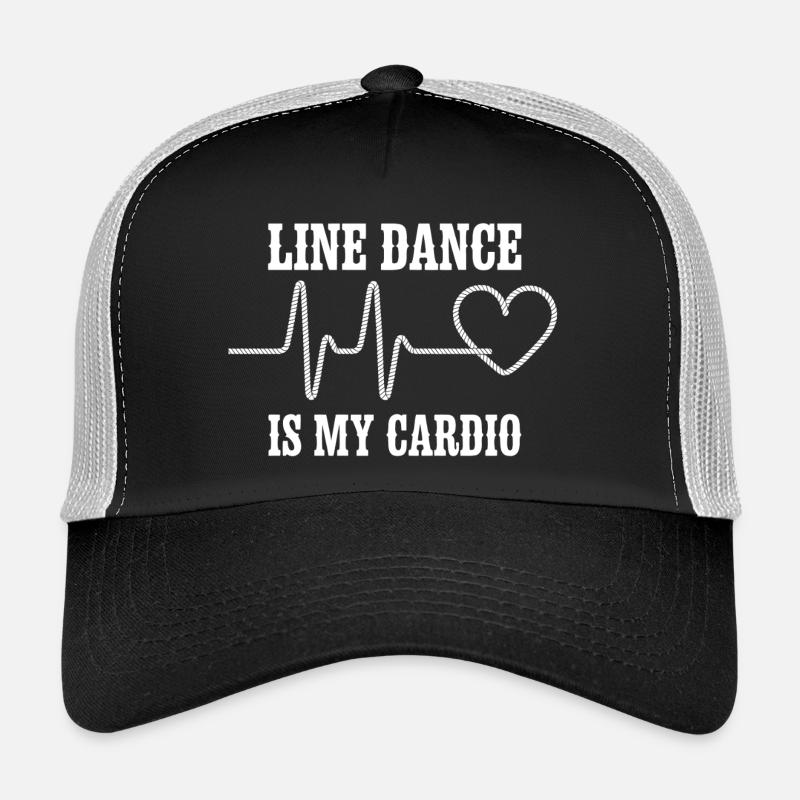 Line Dance Cardio Herz Trucker Cap