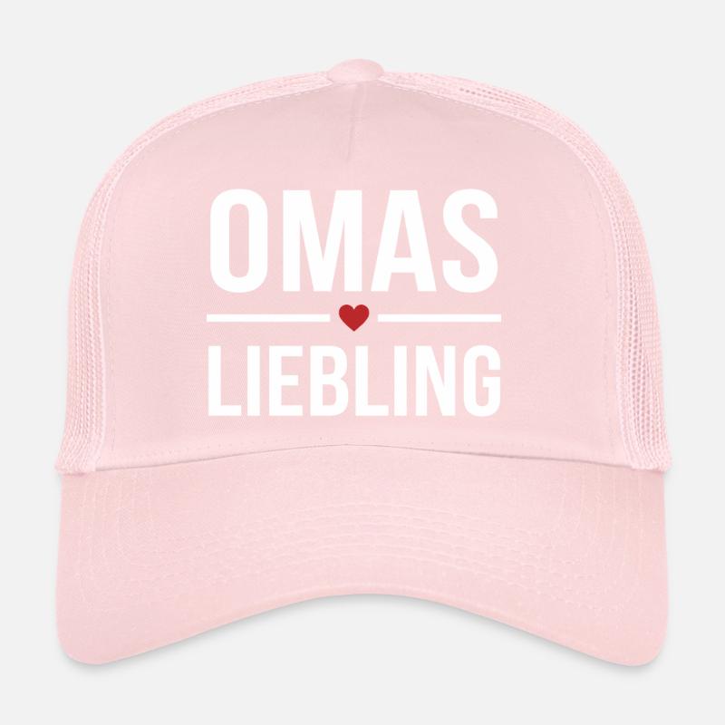Omas Liebling German Grandma Favorite Gift Trucker Cap