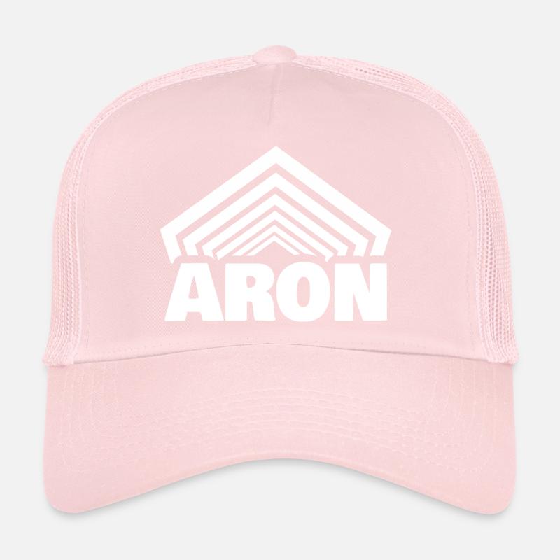 Prénom Aron Casquette trucker 