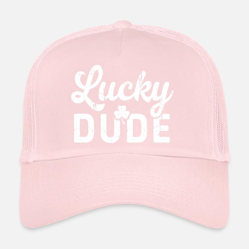 Lucky Dude avec le trèfle à quatre feuilles Casquette trucker 