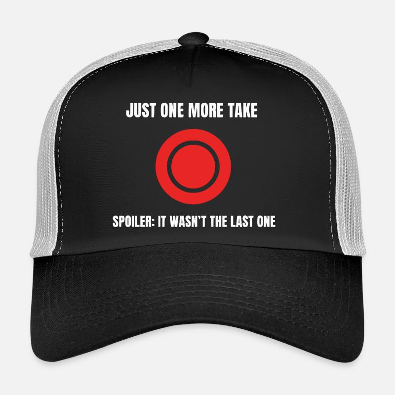 Noch Ein Take – Finaler Clip - Trucker Cap - Schwarz/Steingrau