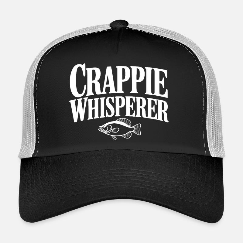 Le Chuchoteur de Crappie Casquette trucker 