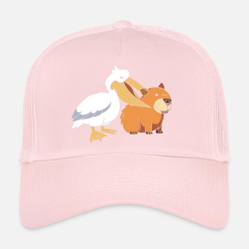 Capybara Capibara Casquette trucker 