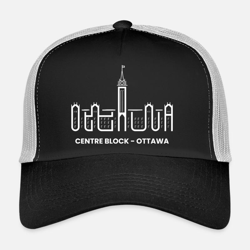 Kanada Ottawa Kanada Centre Block Kanadier Trucker Cap