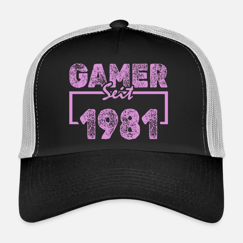 Dactylographie 1981 Casquette trucker 