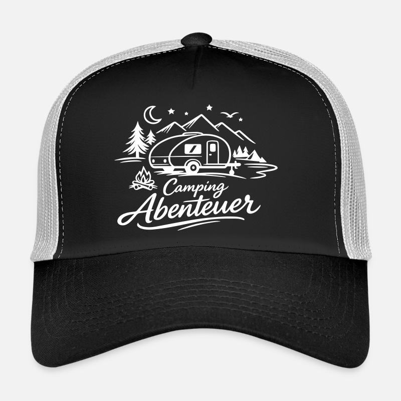Camping Abenteuer Trucker Cap