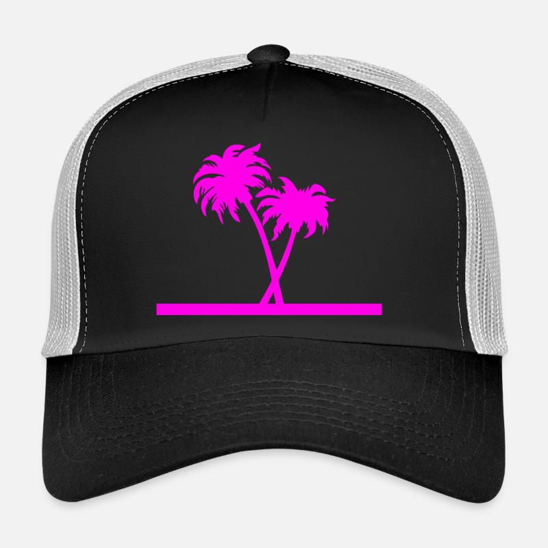 Palm trees Trucker Cap