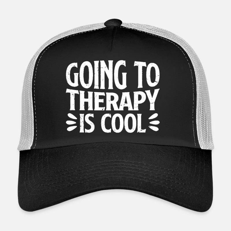 Aller en thérapie, c’est cool Casquette trucker 