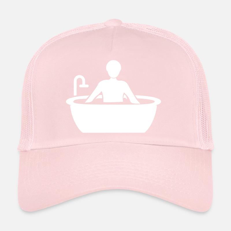 Bathing Bathtub Trucker Cap