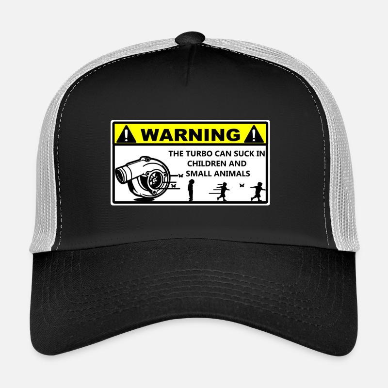 Avertissement Turbo Casquette trucker 