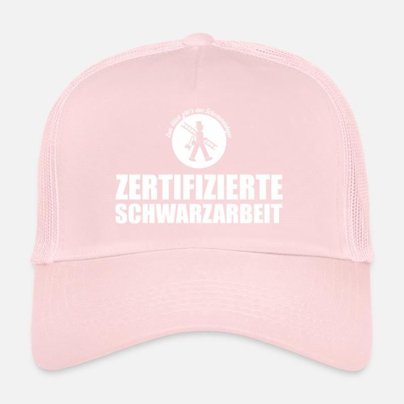 certifié au noir Casquette trucker 