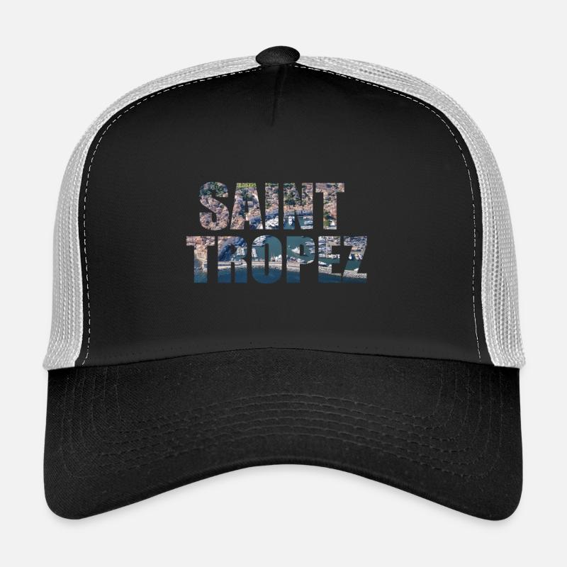 FRANCE SAINT TROPEZ - Trucker Cap - black/stone grey