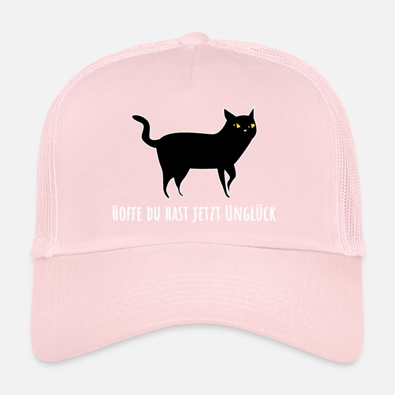 Chat noir avec malchance Casquette trucker 