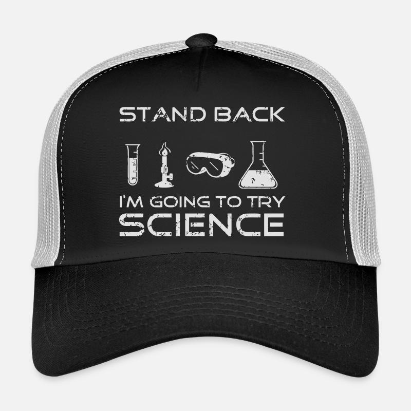 STEP BACK - SCIENCE AT WORK! Trucker Cap