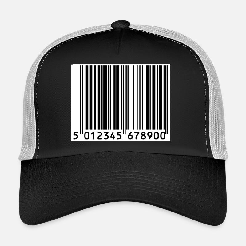 code à barres Casquette trucker 