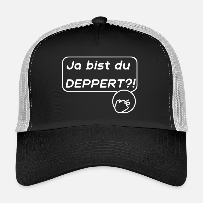 Deppert - Trucker Cap - Schwarz/Steingrau