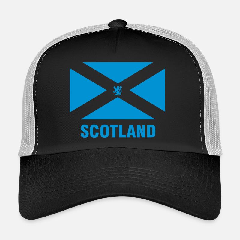 Scotland_logo1 - Trucker Cap - black/stone grey