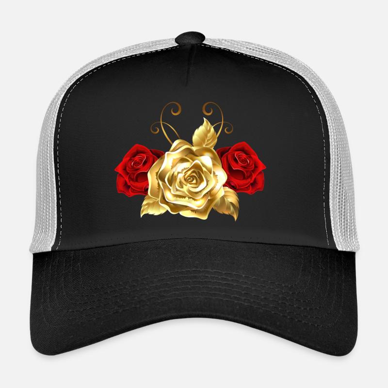 Goldene Rose Trucker Cap