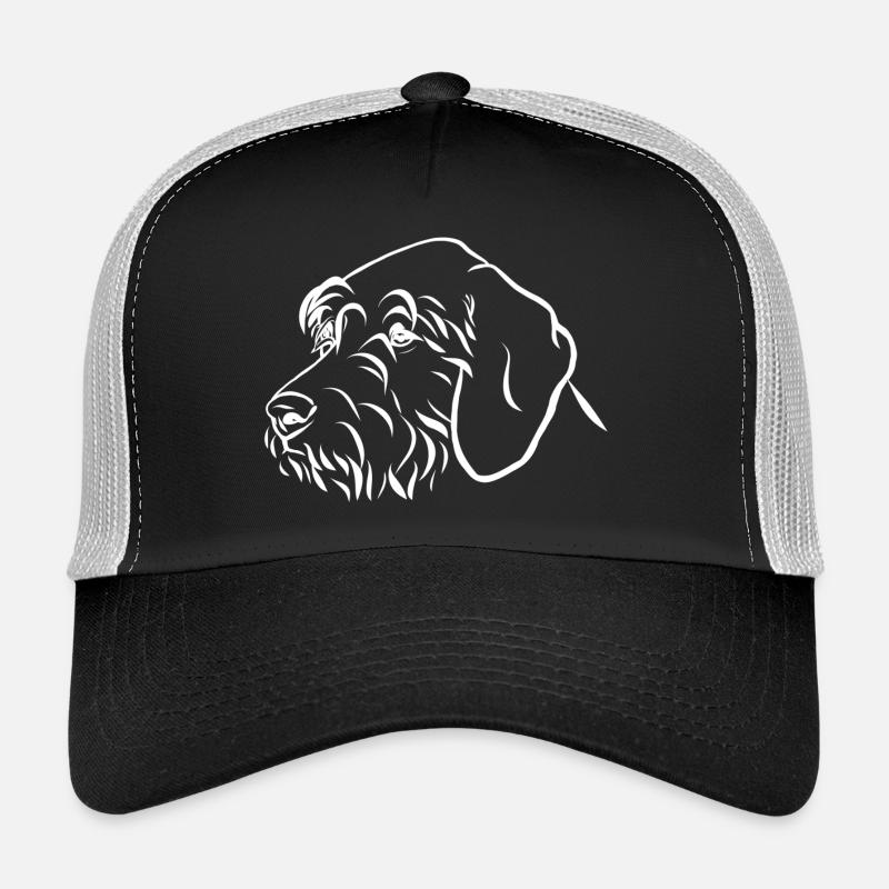 Jagdhunde Portrait - Trucker Cap - Schwarz/Steingrau