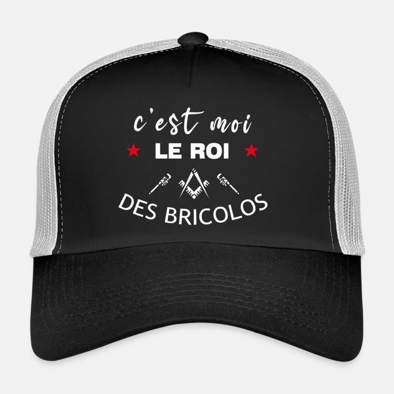 C'est Moi Le Roi Des Bricolos Casquette trucker 