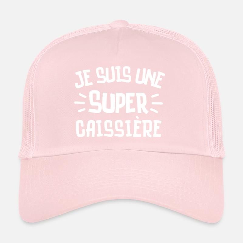 caissière, super caissière Casquette trucker 