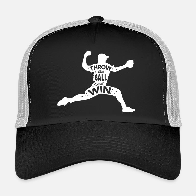 Baseball Slogan Casquette trucker 