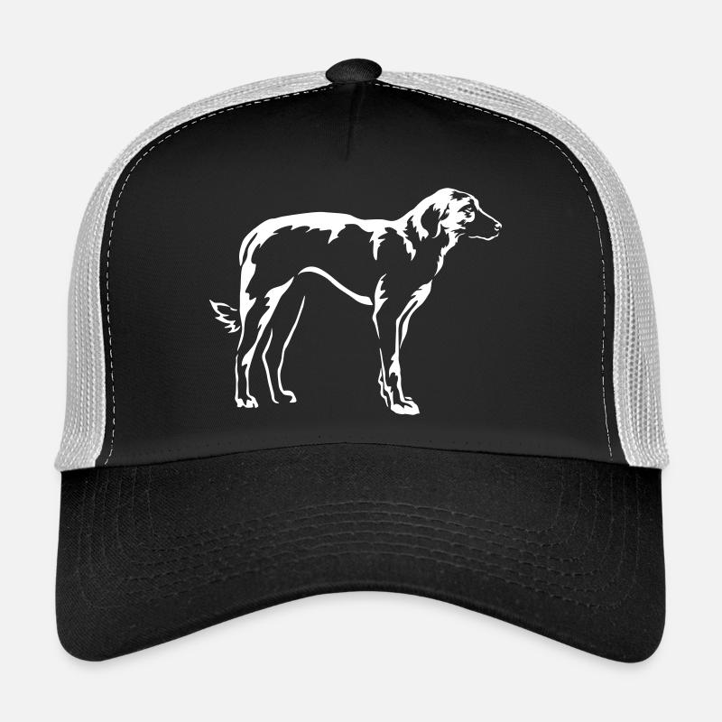 Kangal "Black Edition" - Trucker Cap - Schwarz/Steingrau