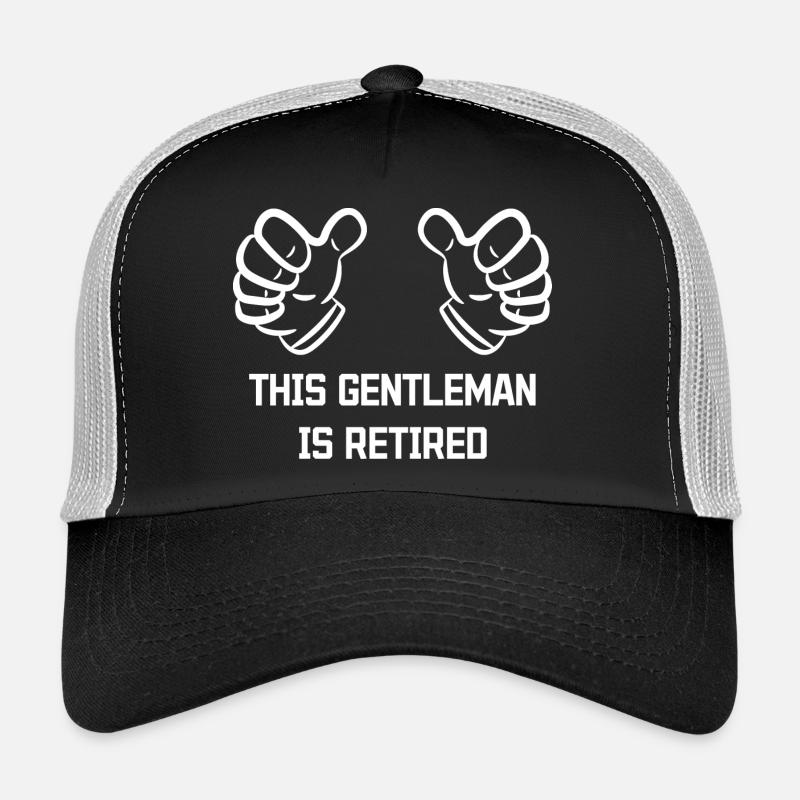 Retirement Statement Senior Profession Time Out Freedom Trucker Cap