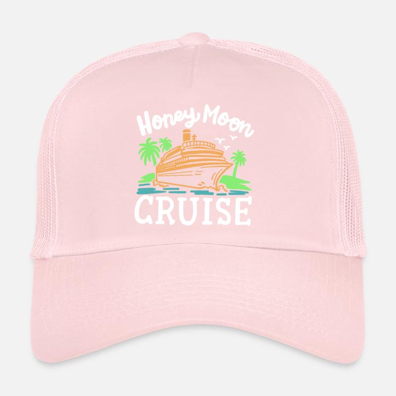 Flitterwochen Kreuzfahrt Urlaub Trucker Cap