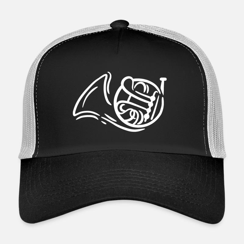 Waldhorn - Trucker Cap - Schwarz/Steingrau