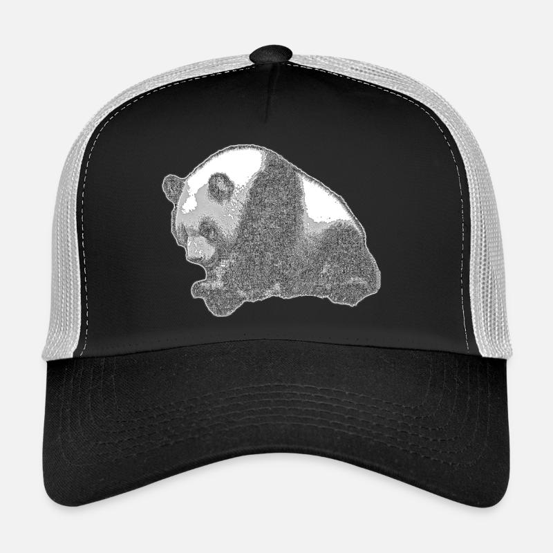Panda grand Casquette trucker 