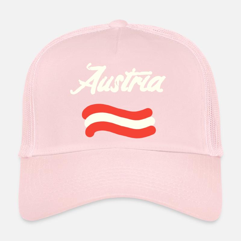 Drapeau de l’Autriche Casquette trucker 