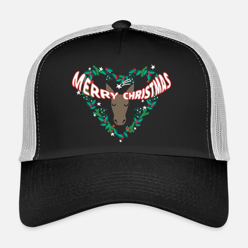 Merry Christmas Trucker Cap