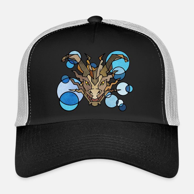 Dragon Geometry Trucker Cap
