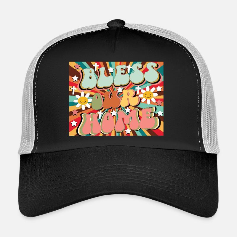 Bénis notre maison Casquette trucker 