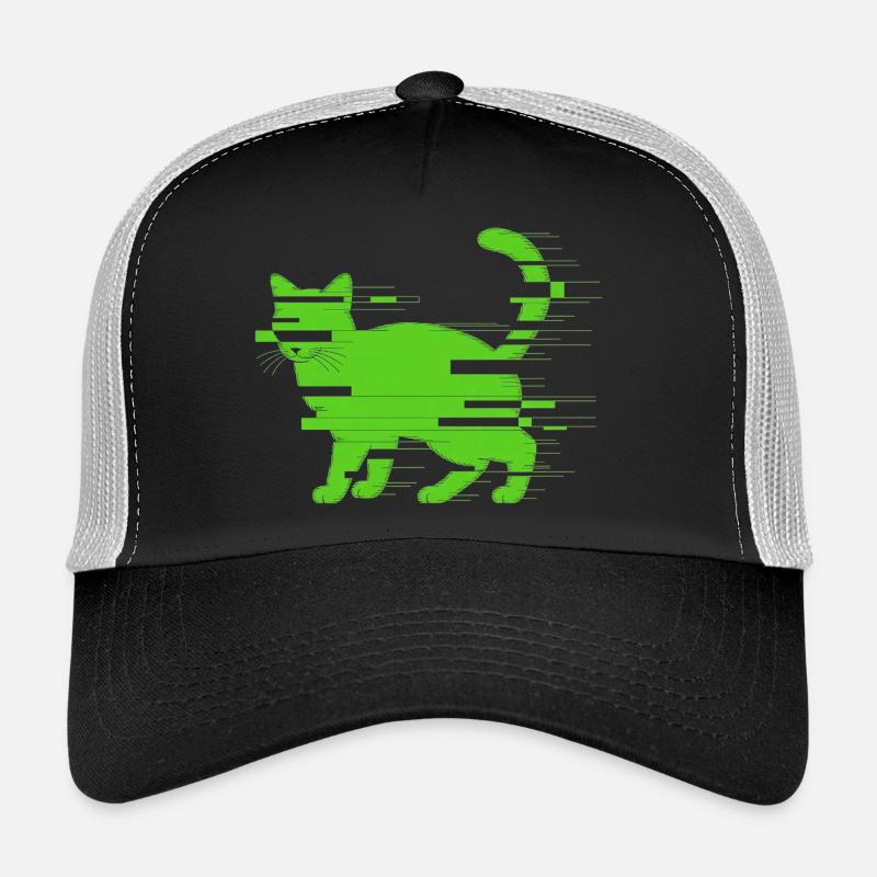 Glitch Chat Casquette trucker 
