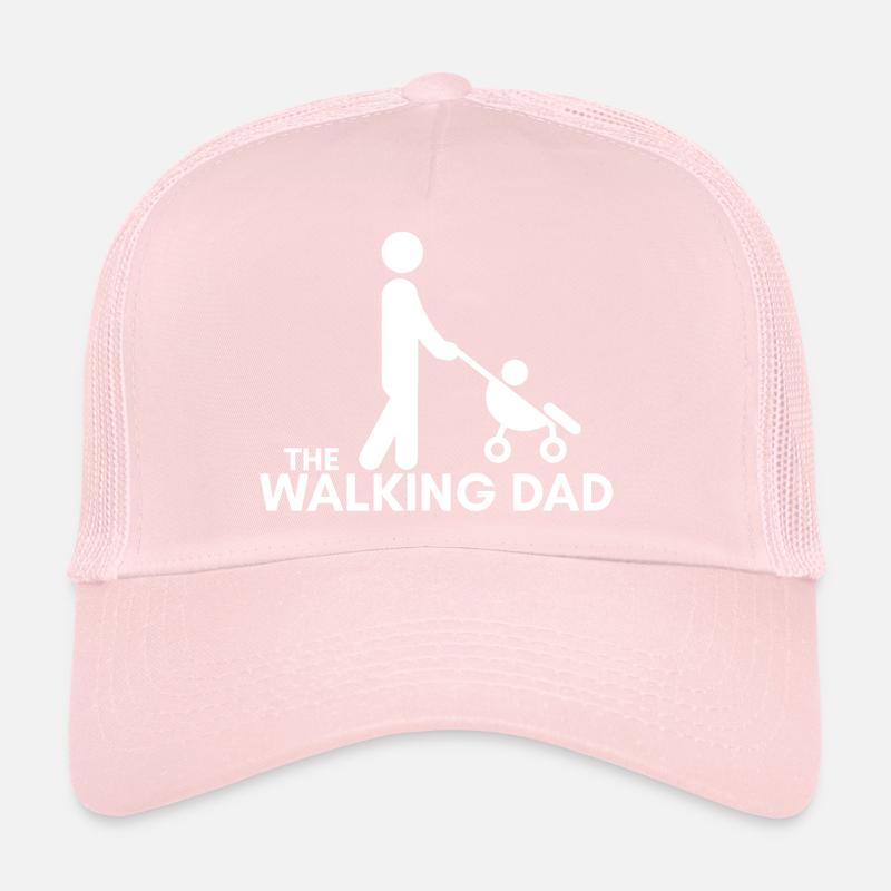 The Walking Dad Dad Stroller Gift Trucker Cap