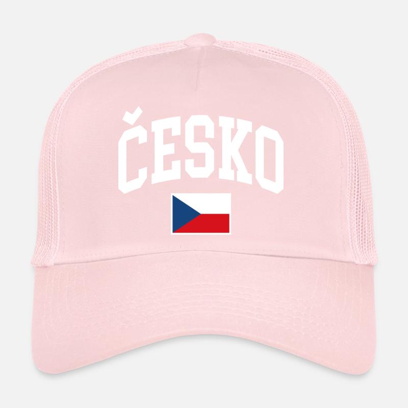 Czech Republic Flag Trucker Cap