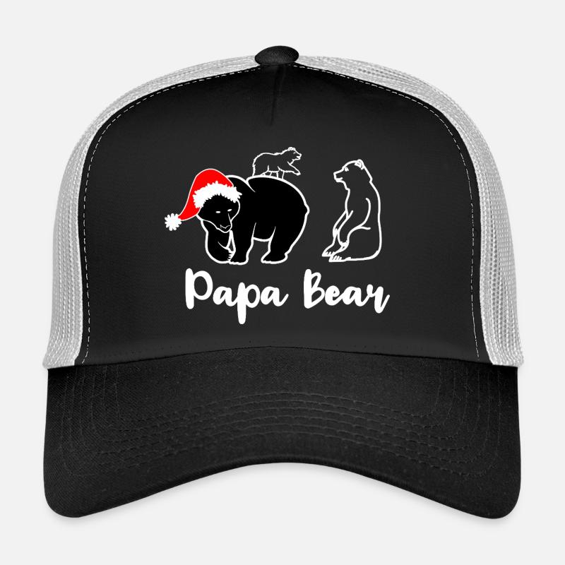 Papa Bear Pride and Tenderness Gift Trucker Cap