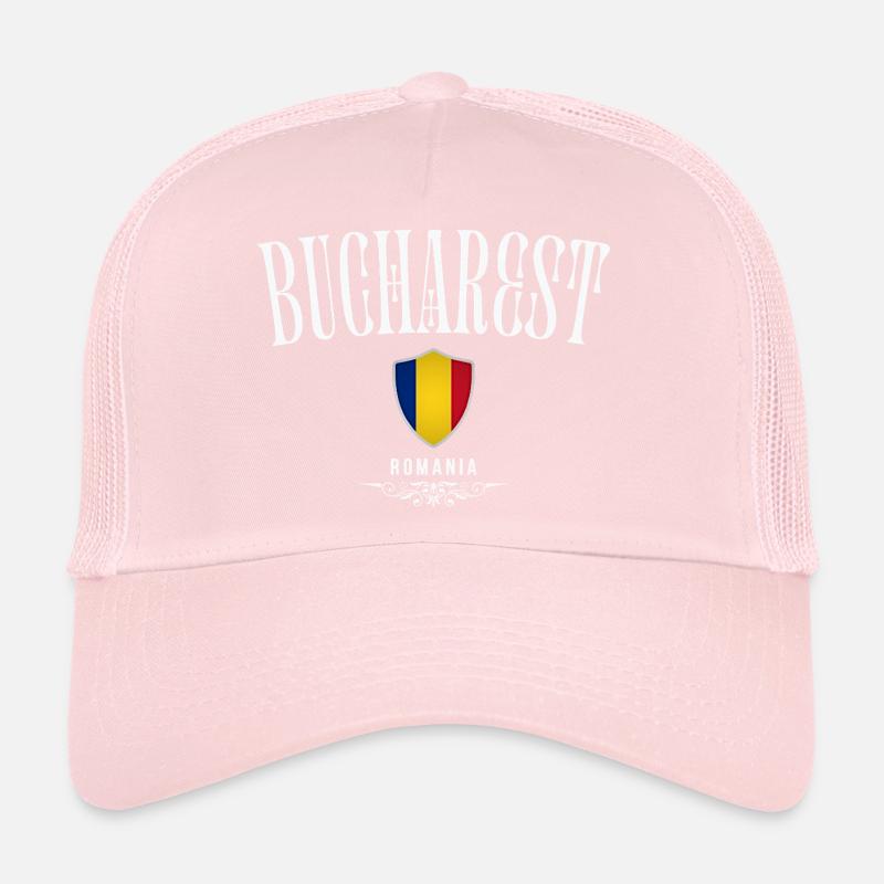 J’aime Bucarest, Bucarest Roumanie Casquette trucker 