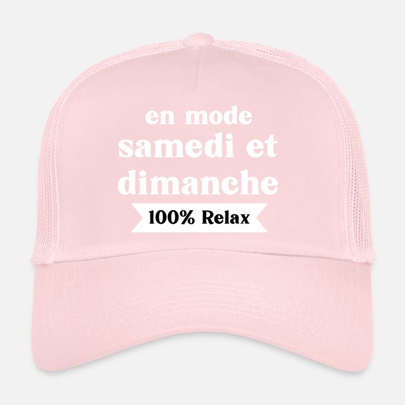 En Mode Samedi Dimanche Casquette trucker 