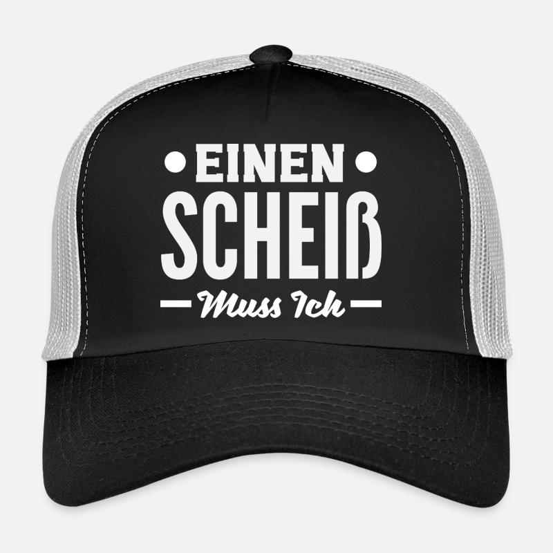 N Scheiß muss ich – Mittelfinger Trucker Cap