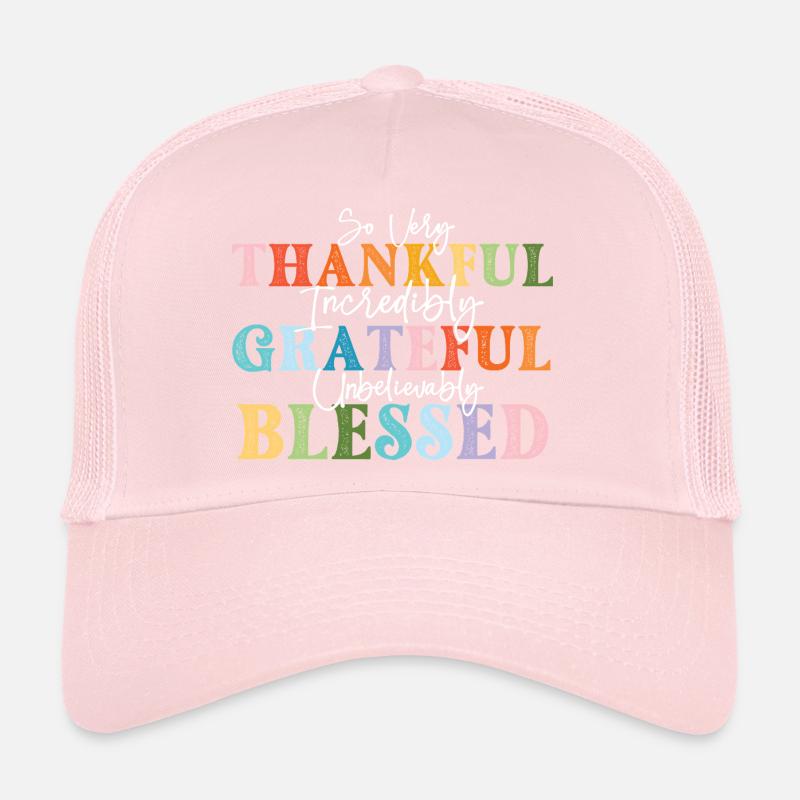 So sehr dankbar dankbarer Herbst Trucker Cap