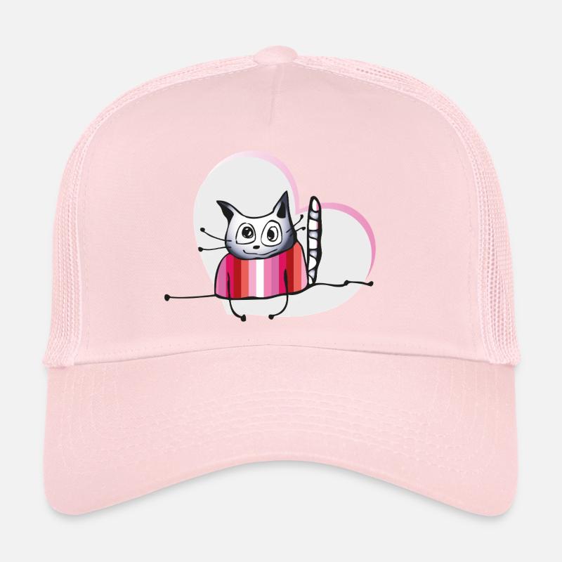 Chat lesbien Casquette trucker