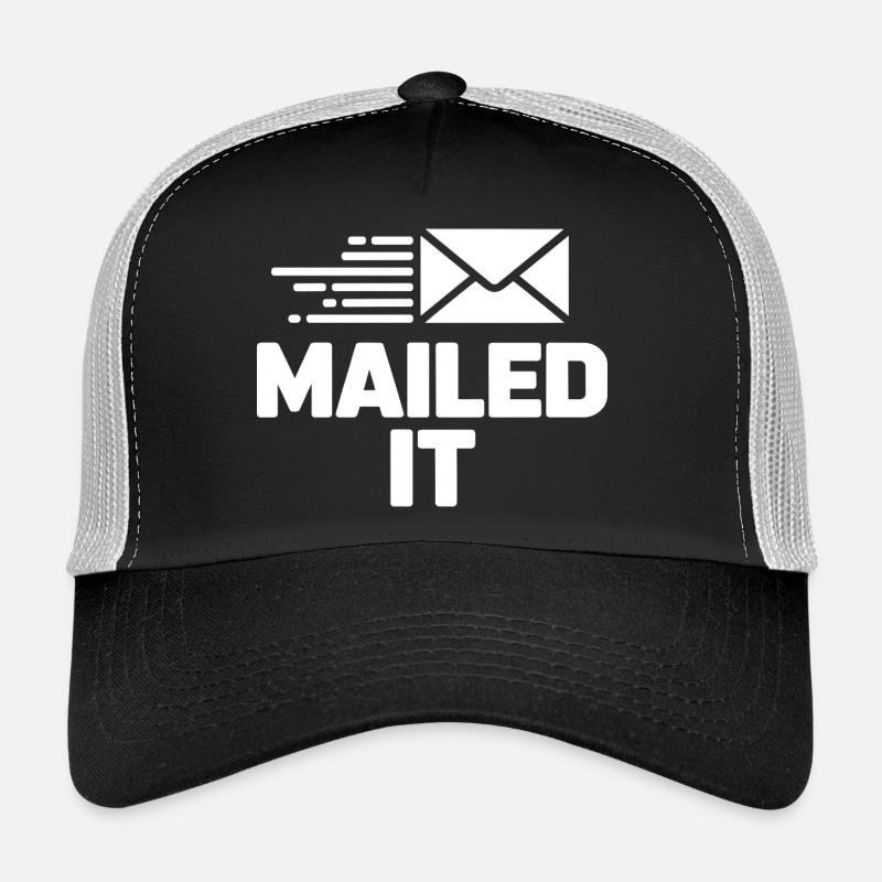Mailed it Postman gift for Mail Carrier Workers Trucker Cap