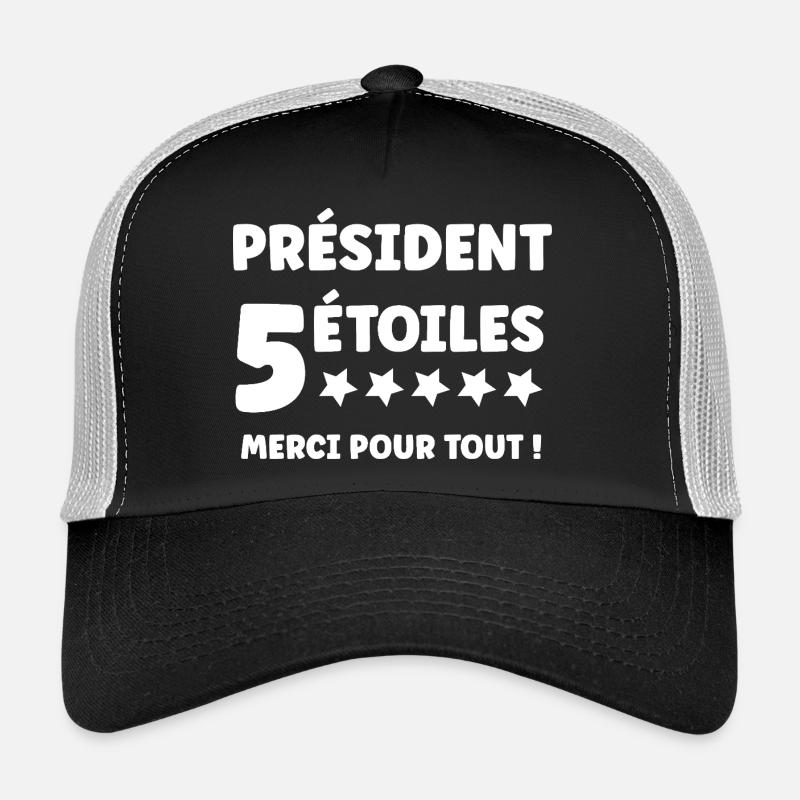 Président Casquette trucker 