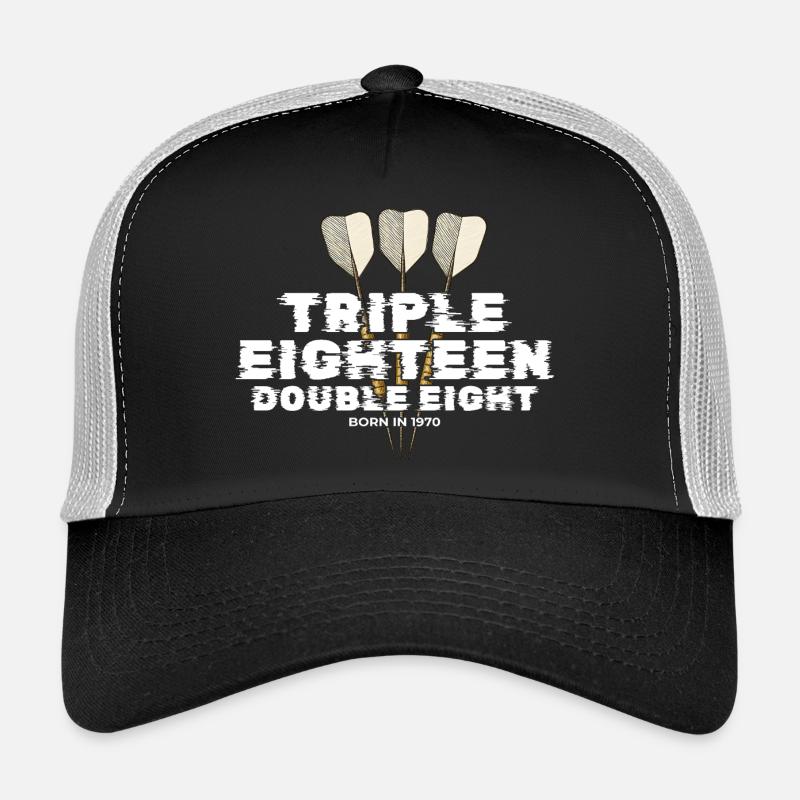 Jahrgang 1970 Darts Checkout Trucker Cap